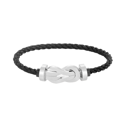 [Amore Jewels]CHANCE LARGE 8 FIGURE BUCKLE NO DIAMOND BRACELET SILVER