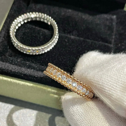 [Amore Jewels]PERLEE DIAMOND ROSE GOLD RING