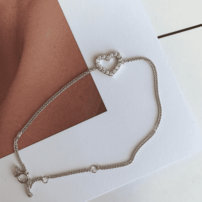 [Amore Jewels]Heart Shape Lover Bracelet