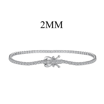 [Amore Jewels]Radiant Colorful Round Cut Party Bracelet