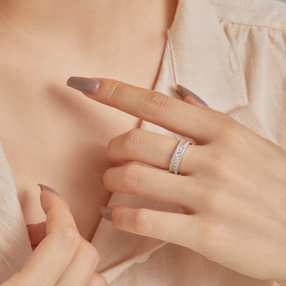 [Amore Jewels]Delicate Colorful Round Cut Daily Ring