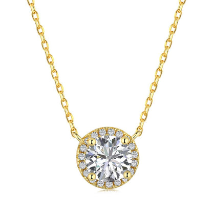 [Amore Jewels]Luxurious Round Cut Necklace