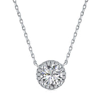 [Amore Jewels]Luxurious Round Cut Necklace