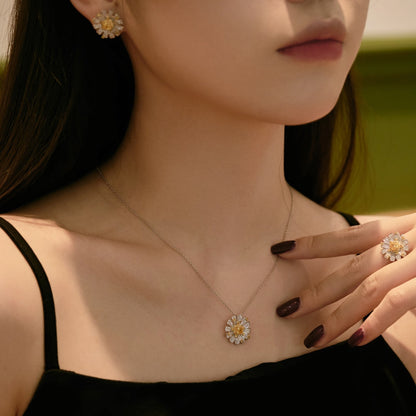 [Amore Jewels]Exquisite Daisy Necklace