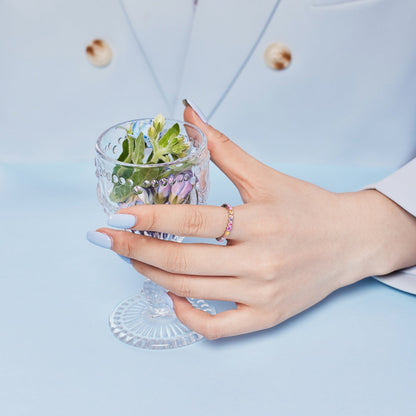 [Amore Jewels]Dazzling Resplendent Round Cut Party Ring