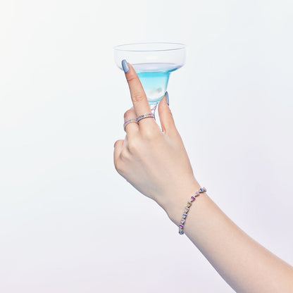 [Amore Jewels]Radiant Water Drop Shape Daily Bracelet