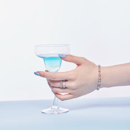 [Amore Jewels]Radiant Water Drop Shape Daily Bracelet
