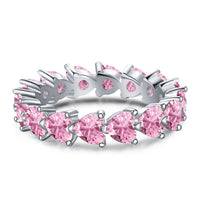 [Amore Jewels]0.25 Carat Radiant Romance Heart Cut Lover Ring