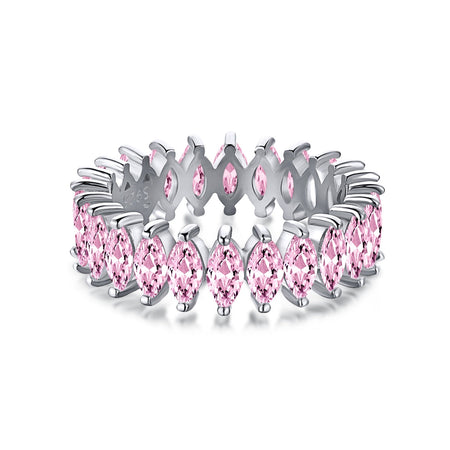 [Amore Jewels]Gorgeous Marquise Cut Tennis Ring