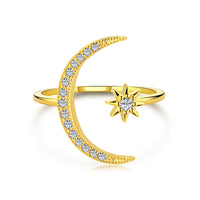 [Amore Jewels]Eternity Moon & Star Ring