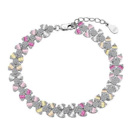 [Amore Jewels]Dainty Exquisite Flower Shape Daily Bracelet