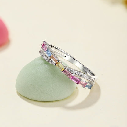 [Amore Jewels]Energetic Elegant Radiant Cut Party Ring