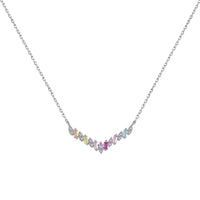 [Amore Jewels]Dazzling Rainbow Necklace
