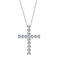 [Amore Jewels]Radiant Cross Shape Necklace
