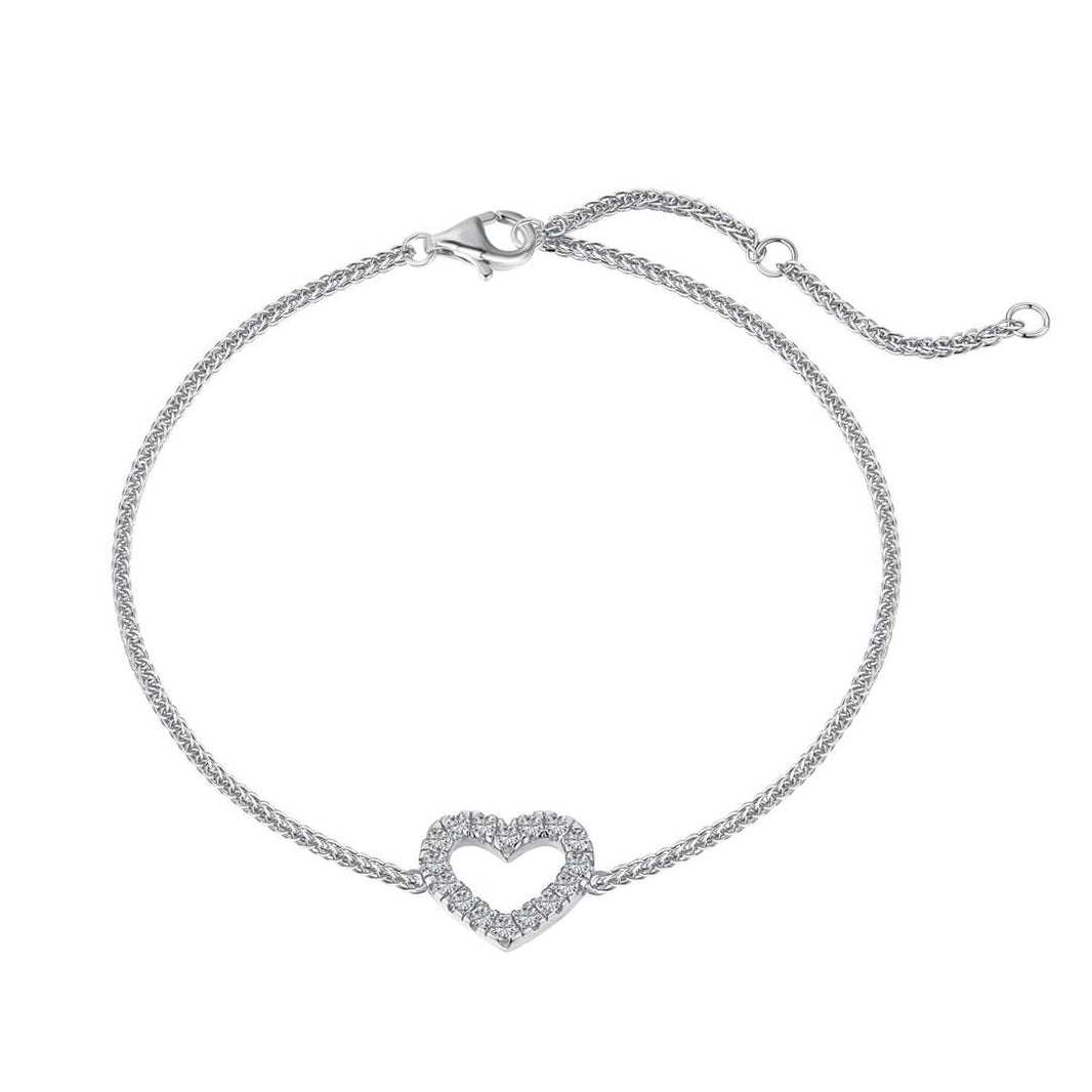 [Amore Jewels]Heart Shape Lover Bracelet