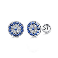 [Amore Jewels]Devil's Eye Ear Bone Nail Earrings