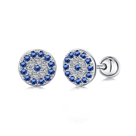 [Amore Jewels]Devil's Eye Ear Bone Nail Earrings