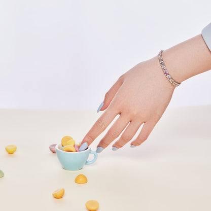 [Amore Jewels]Dazzling Unique Multi Shape Daily Bracelet