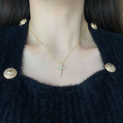 [Amore Jewels]Unique Cross Shape Necklace