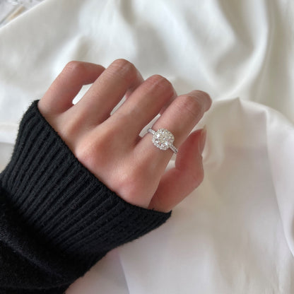 [Amore Jewels]Dazzling Resplendent Round Cut Wedding Ring