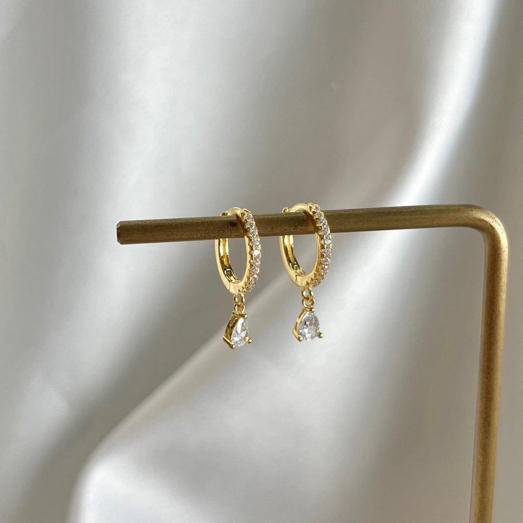 [Amore Jewels]Luxurious Geometric Drop Earrings