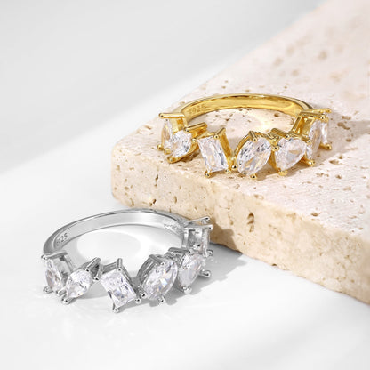 [Amore Jewels]Delicate Multi Cut Ring