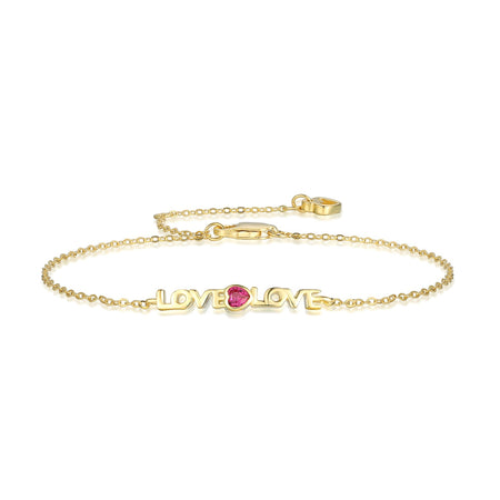 [Amore Jewels]Romantic Heart Shape Lover Bracelet