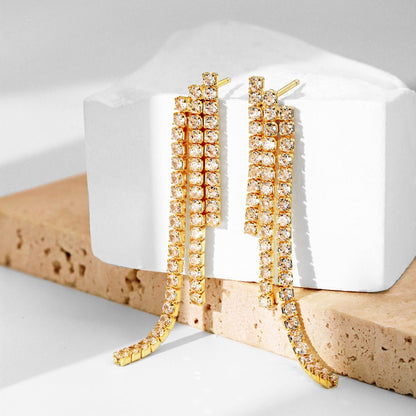 [Amore Jewels]Luxurious Dainty Banquet Earrings