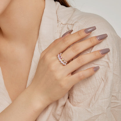 [Amore Jewels]Gorgeous Radiant Cut Daily Ring