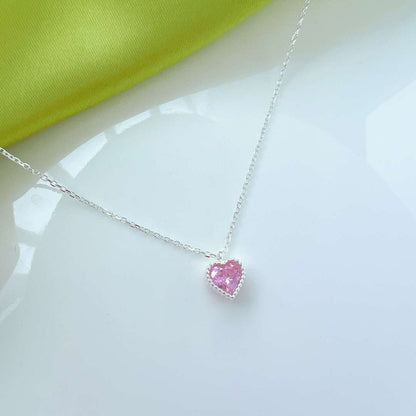 [Amore Jewels]Ornate Heart Shape Necklace