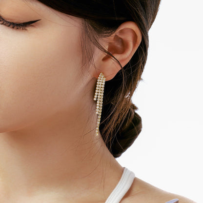 [Amore Jewels]Luxurious Dainty Banquet Earrings
