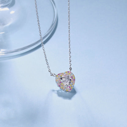 [Amore Jewels]Exquisite Heart Shape Necklace