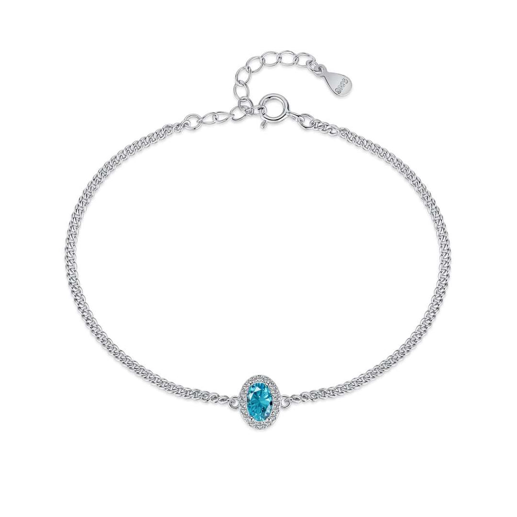 [Amore Jewels]Exquisite Oval Shape Bracelet