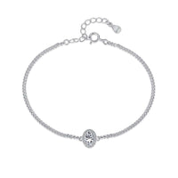 [Amore Jewels]Exquisite Oval Shape Bracelet