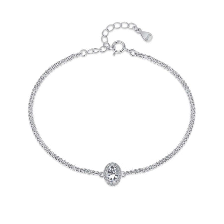 [Amore Jewels]Exquisite Oval Shape Bracelet