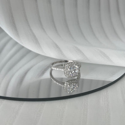 [Amore Jewels]Dazzling Resplendent Round Cut Wedding Ring