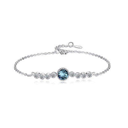 [Amore Jewels]Luxurious Heart Of The Ocean Bracelet