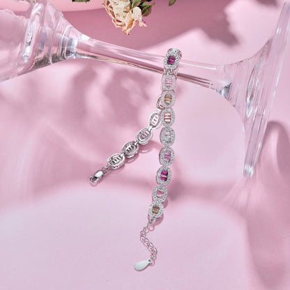 [Amore Jewels]Exquisite Ornate Emerald Cut Daily Bracelet