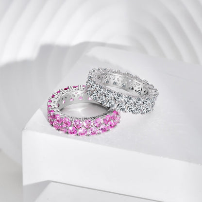 [Amore Jewels]Sparkling Full Heart Ring