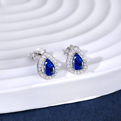 [Amore Jewels]Luxurious Water Drop Shape Earrings