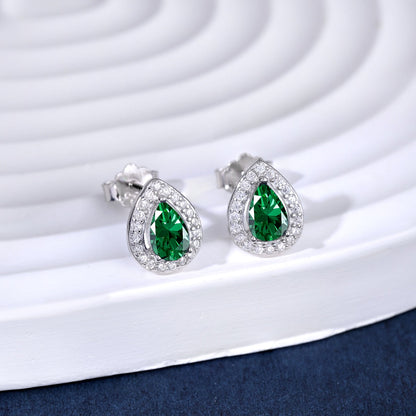 [Amore Jewels]Luxurious Water Drop Shape Earrings