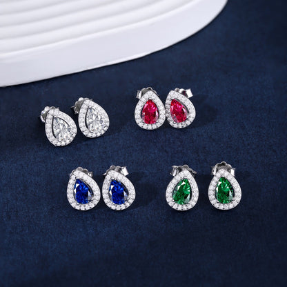 [Amore Jewels]Luxurious Water Drop Shape Earrings