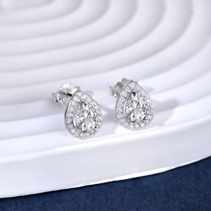 [Amore Jewels]Luxurious Water Drop Shape Earrings