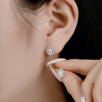 [Amore Jewels]Luxurious Water Drop Shape Earrings