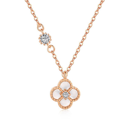 [Amore Jewels]Delicate Flower Shape Necklace