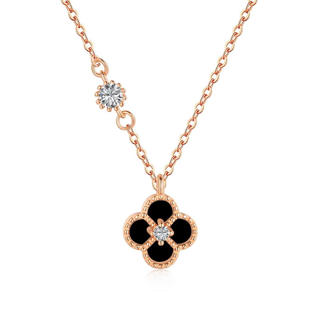 [Amore Jewels]Delicate Flower Shape Necklace