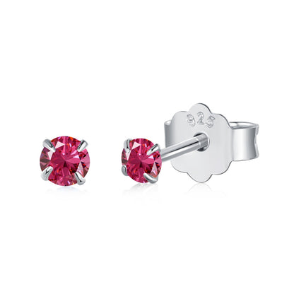 [Amore Jewels]Delicate Solitaire Earrings