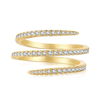 [Amore Jewels]Unique Vibrant Entangle Daily Ring