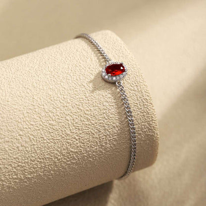 [Amore Jewels]Exquisite Oval Shape Bracelet