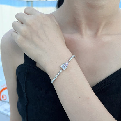 [Amore Jewels]Dazzling Unique Multi Shape Lover Bracelet